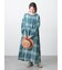 【Cross×Linen】ギャザーワンピース