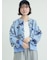 花柄スポンディッシュニットカーディガン