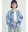 花柄スポンディッシュニットカーディガン