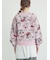 花柄スポンディッシュニットカーディガン