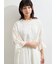 袖メッシュレースワンピース《WEB限定カラーあり》
