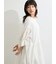 袖メッシュレースワンピース《WEB限定カラーあり》