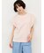 シルケット+ピグメント加工フレンチスリーブTシャツ