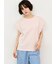 シルケット+ピグメント加工フレンチスリーブTシャツ