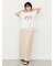 【接触冷感】裾レースロゴTシャツ