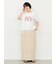 【接触冷感】裾レースロゴTシャツ