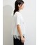 【接触冷感】裾レースロゴTシャツ