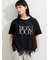 【接触冷感】裾レースロゴTシャツ