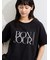【接触冷感】裾レースロゴTシャツ
