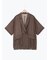裾レース5分袖ダブルジャケット
