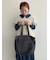 【Cross×Staff】ボトルポケ付/10ポケットトートbag