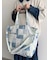 【Cross×Staff】ボトルポケ付/10ポケットトートbag
