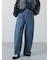 デニムワイドバレルパンツ〈WEB限定SS・XLサイズ〉