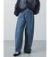 デニムワイドバレルパンツ〈WEB限定SS・XLサイズ〉