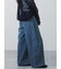 デニムワイドバレルパンツ〈WEB限定SS・XLサイズ〉