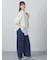 デニムワイドバレルパンツ〈WEB限定SS・XLサイズ〉