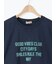 ミニ裏毛7分袖ロゴスウェット