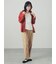 綿麻ストレッチテーパードパンツ