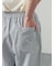綿麻ストレッチテーパードパンツ