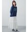 アシメティアードラップスカート