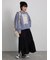 アシメティアードラップスカート