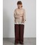 麻レーヨンイージーパンツ
