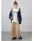 無地・柄アソート裾フリルスカート