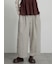 ツイルワイドストレートパンツ