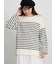 バスクボーダーロングスリーブTシャツ