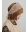 フェイクファーヘアバンド