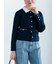 総針衿付きジャケットカーディガン《2026 spring catalog item》