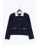 総針衿付きジャケットカーディガン《2026 spring catalog item》