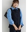 スクエアネックジレ【AOYAMA FASHION ASSOCIATION × T? chichi】