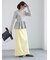 ストレッチジョーゼットナロースカート《2026 spring catalog item》