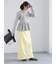 ストレッチジョーゼットナロースカート《2026 spring catalog item》