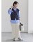 総針ポケット付きVネックベスト《2026 spring catalog item》