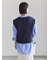 総針ポケット付きVネックベスト《2026 spring catalog item》