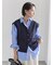 総針ポケット付きVネックベスト《2026 spring catalog item》