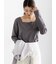 前後2WAYネックデザインロンT《2026 spring catalog item》