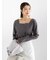前後2WAYネックデザインロンT《2026 spring catalog item》