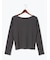 前後2WAYネックデザインロンT《2026 spring catalog item》