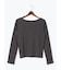 前後2WAYネックデザインロンT《2026 spring catalog item》
