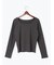 前後2WAYネックデザインロンT《2026 spring catalog item》