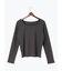 前後2WAYネックデザインロンT《2026 spring catalog item》