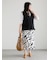 ペイントパターンナロースカート《2026 spring catalog item》