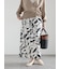 ペイントパターンナロースカート《2026 spring catalog item》