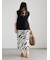 ペイントパターンナロースカート《2026 spring catalog item》