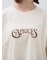 パール&ロゴプリントTシャツ