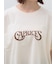 パール&ロゴプリントTシャツ