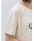 パール&ロゴプリントTシャツ